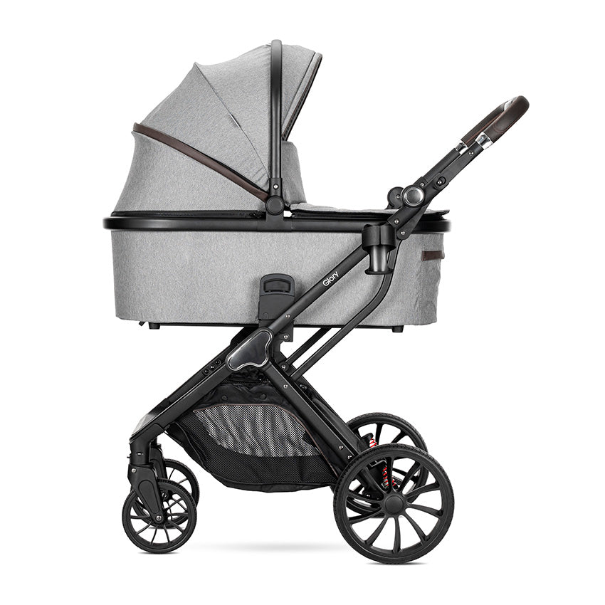 Carro de bebe Lorelli glory 2 en 1 gris claro