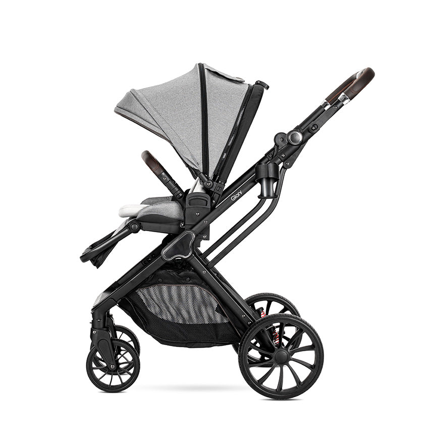 Carro de bebe Lorelli glory 2 en 1 gris claro
