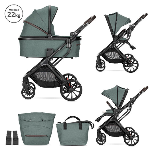 Carro de bebe Lorelli glory 2 en 1 beige verde