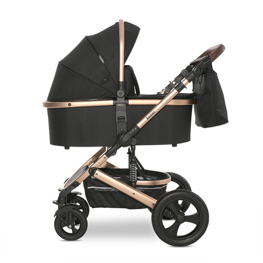 Carro de bebe Lorelli Boston 2 en 1 negro
