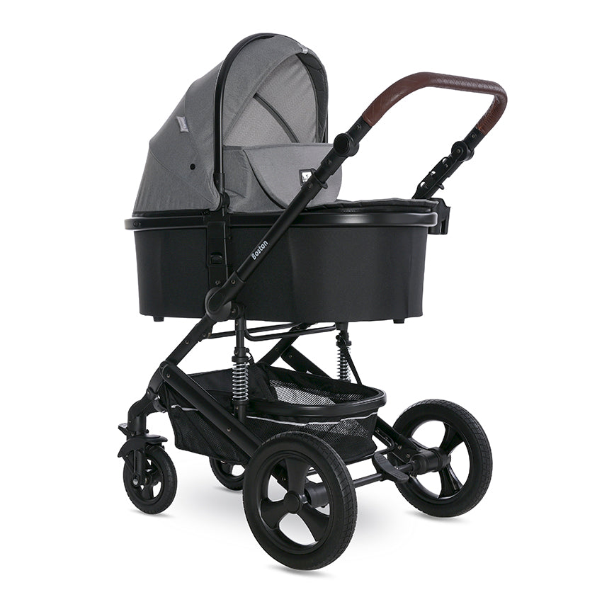Carro de bebe Lorelli Boston 3 en 1 gris