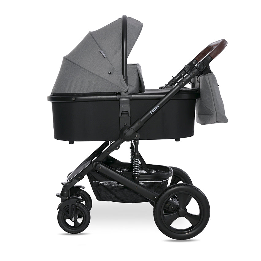 Carro de bebe Lorelli Boston 3 en 1 gris