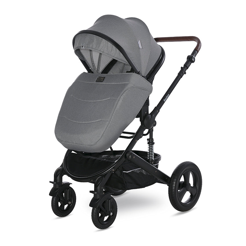 Carro de bebe Lorelli Boston 3 en 1 gris