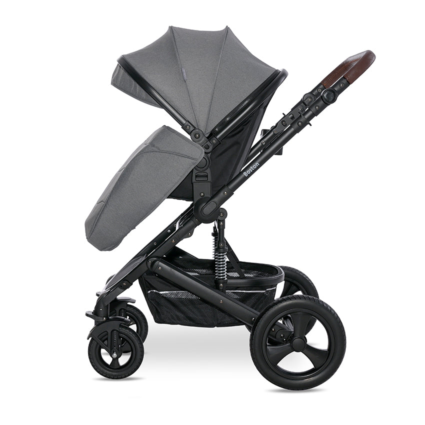 Carro de bebe Lorelli Boston 3 en 1 gris