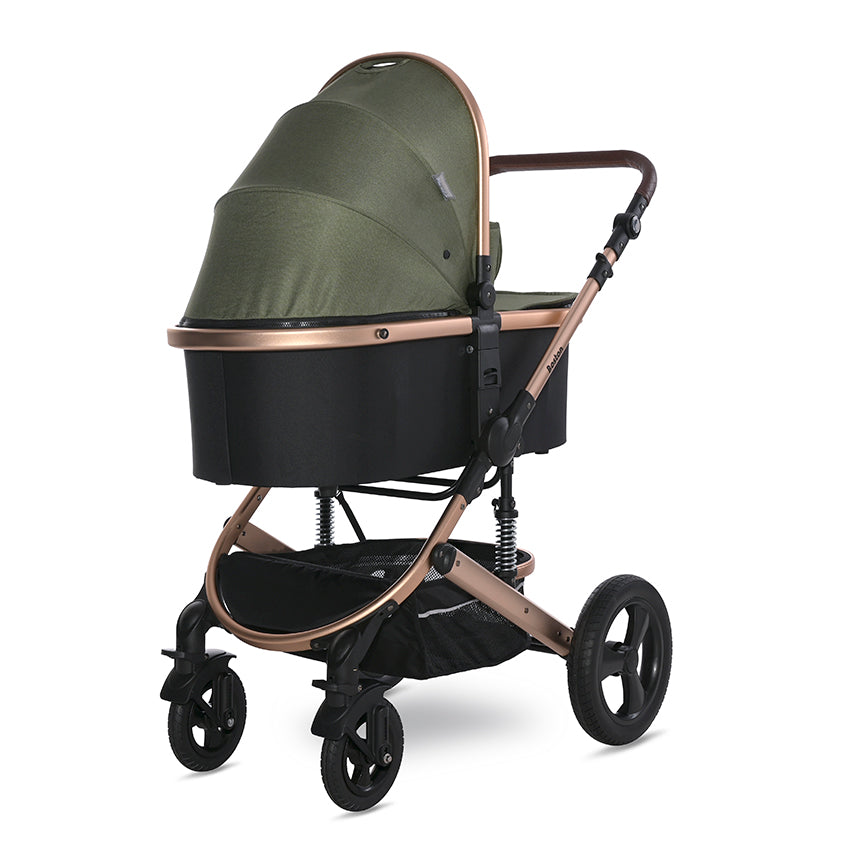Carro de bebe Lorelli Boston 3 en 1 verde