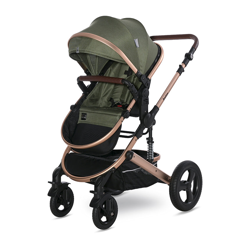 Carro de bebe Lorelli Boston 3 en 1 verde