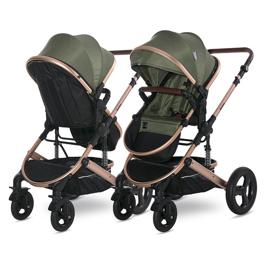 Carro de bebe Lorelli Boston 2 en 1 verde