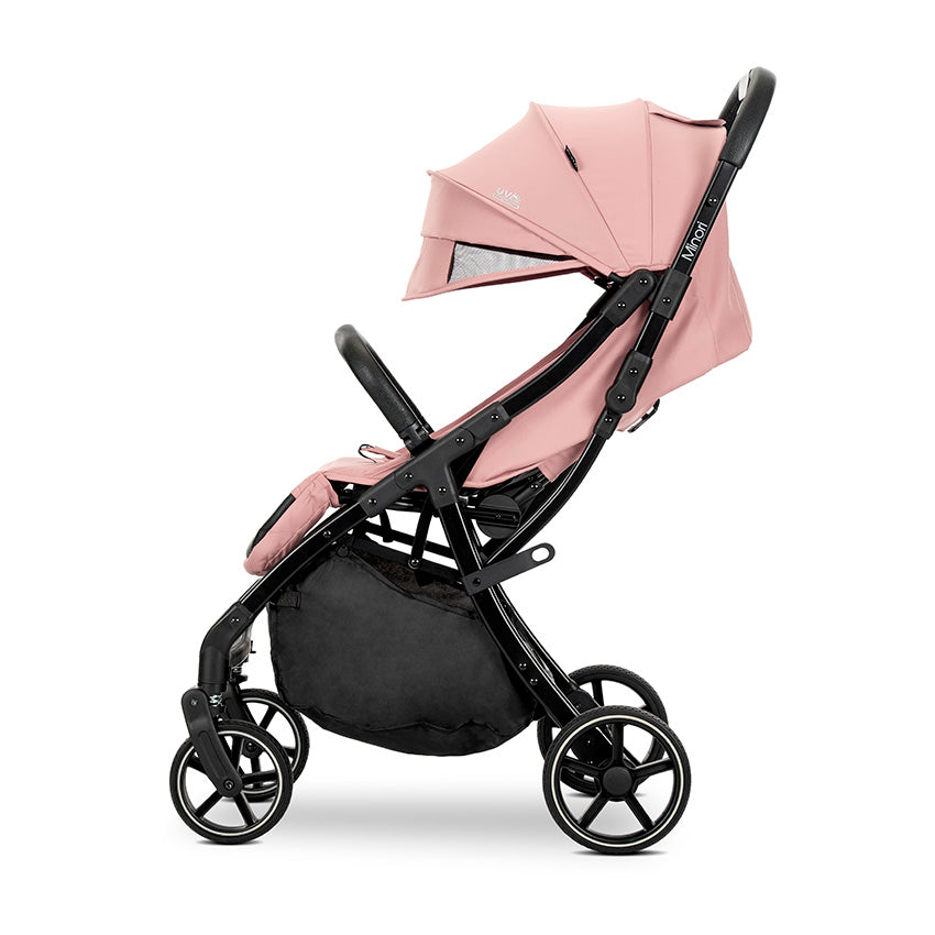 Silla de Paseo MINORI de Lorelli | Ligera, Compacta y Homologada hasta 22 kg rosa