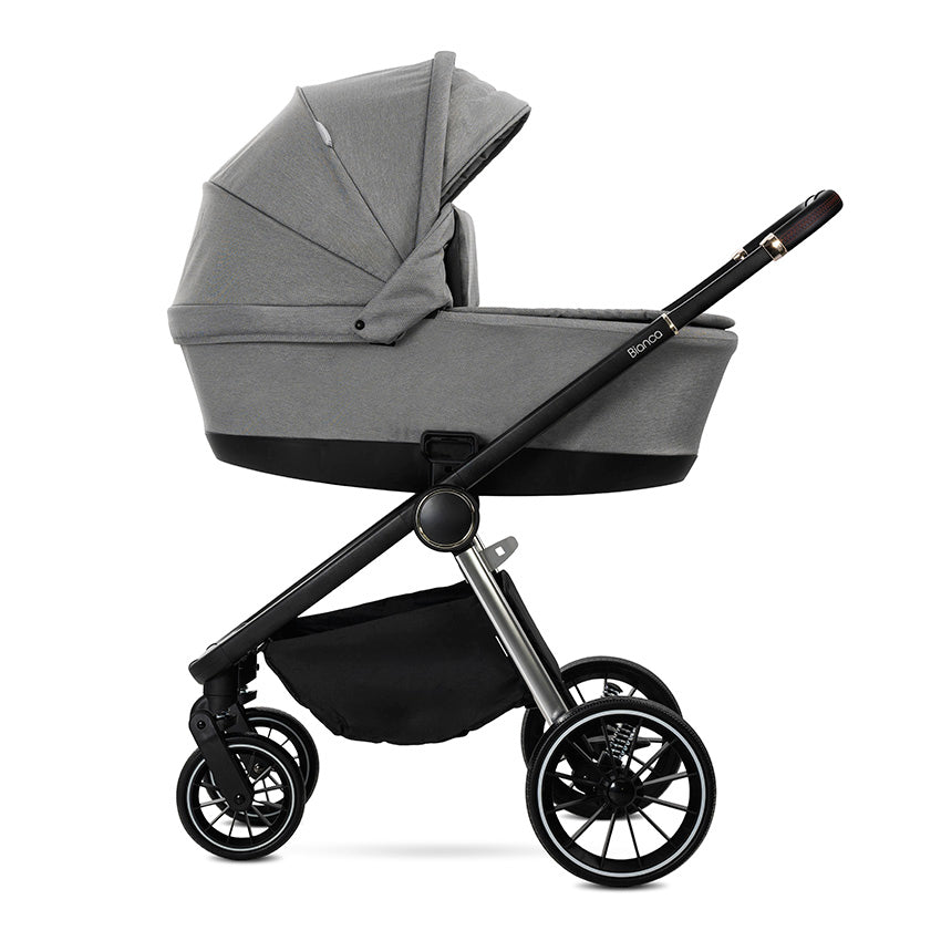 Carro de bebe Lorelli Bianca 2 en 1 gris