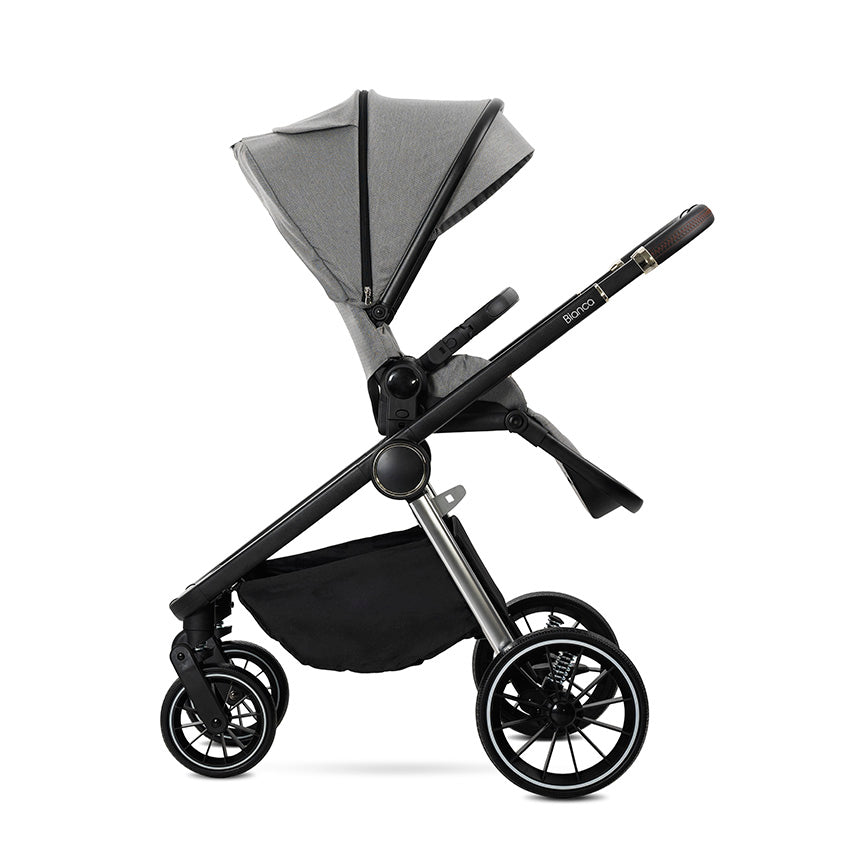 Carro de bebe Lorelli Bianca 2 en 1 gris