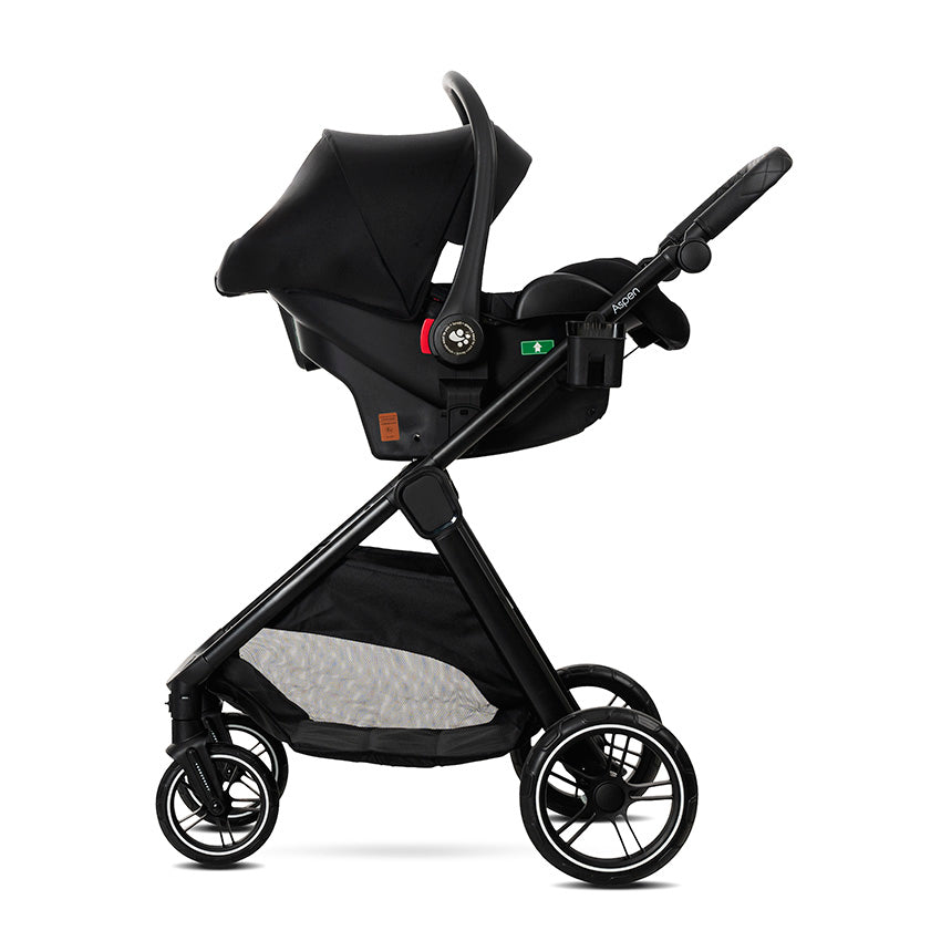 Carro de bebe Aspen de Lorelli 3 en 1 Convertible beige