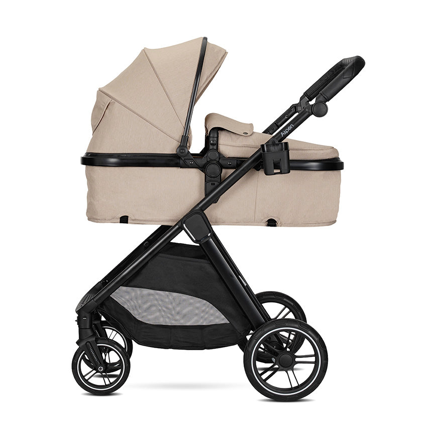 Carro de bebe Aspen de Lorelli 3 en 1 Convertible beige