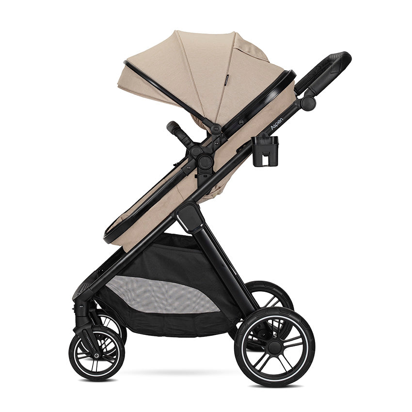 Carro de bebe Aspen de Lorelli 3 en 1 Convertible beige