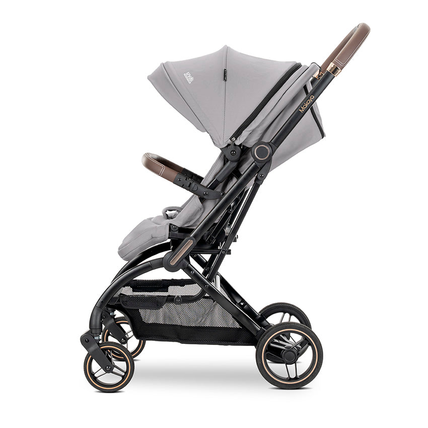 Silla de paseo MAKAYA con asiento giratorio 360° de Lorelli  gris– hasta 22 kg