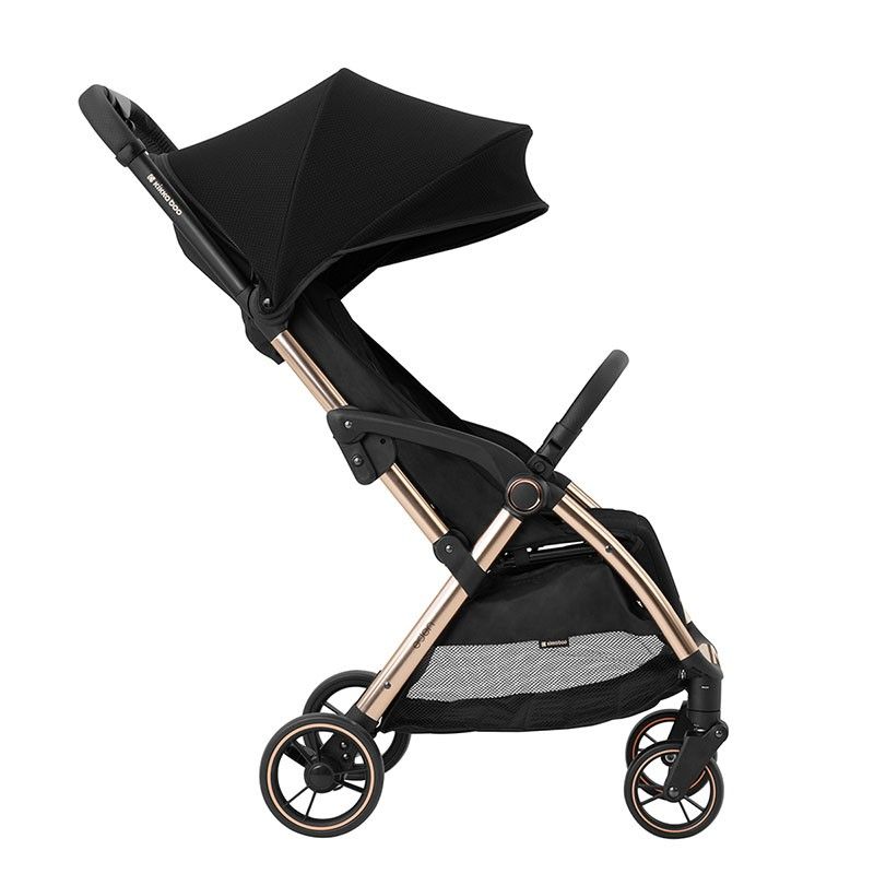 Silla de paseo con cierre automático hasta 22 kilos Negra Eden Kikka Boo