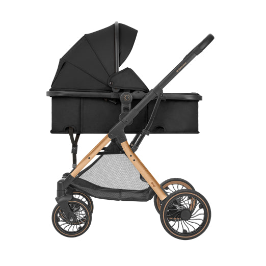 Carro de bebe One de KikkaBoo 3 en 1 Convertible negro