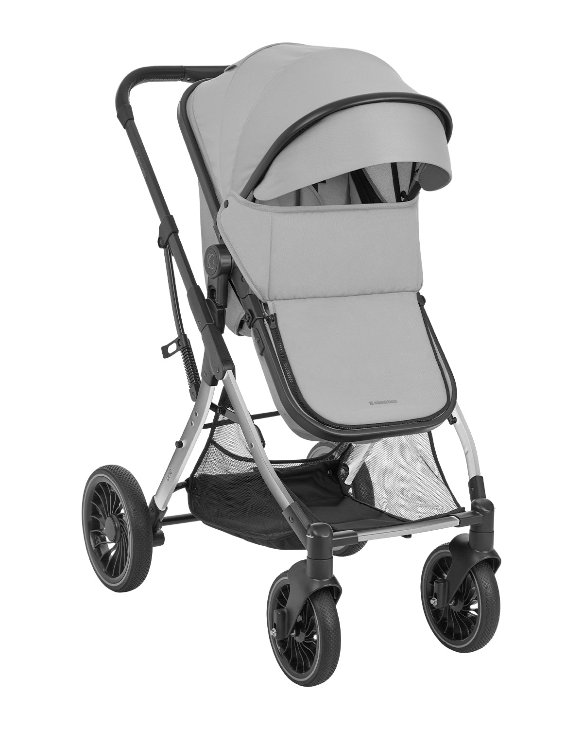 Carro de bebe One de KikkaBoo 3 en 1 Convertible negro
