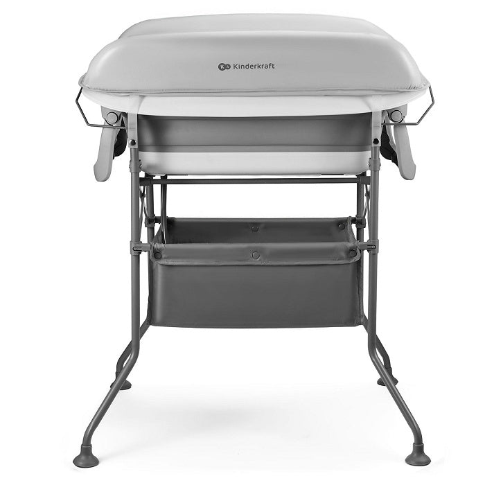 Bañera Plegable Kinderkraft BUBBLY para Bebé | Compacta, Antideslizante y Fácil de Guardar