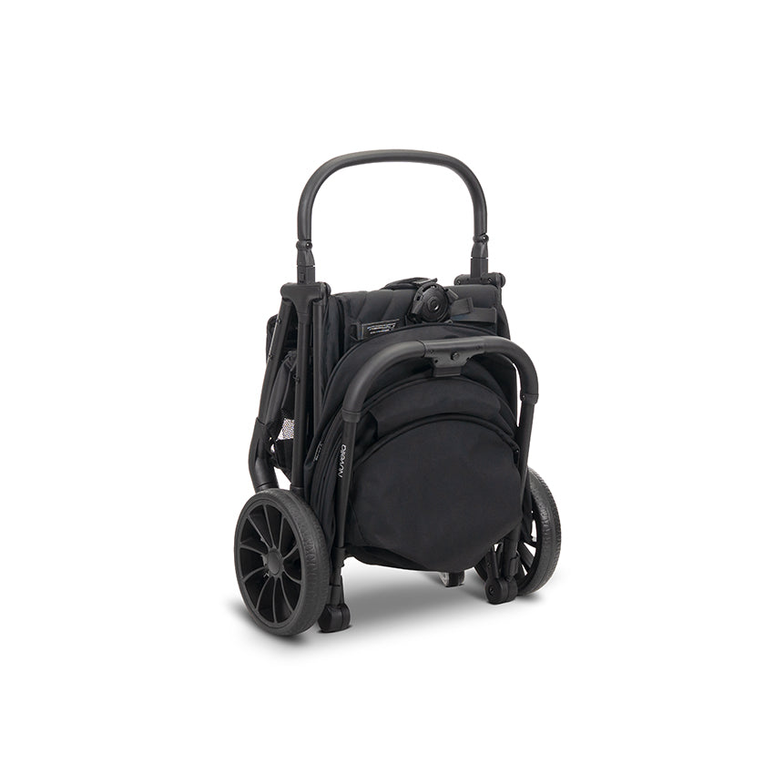 Silla de Paseo Lorelli NUVELLA hasta 22 kg Negra| Ligera, Compacta, Reclinable y Plegable con una Mano