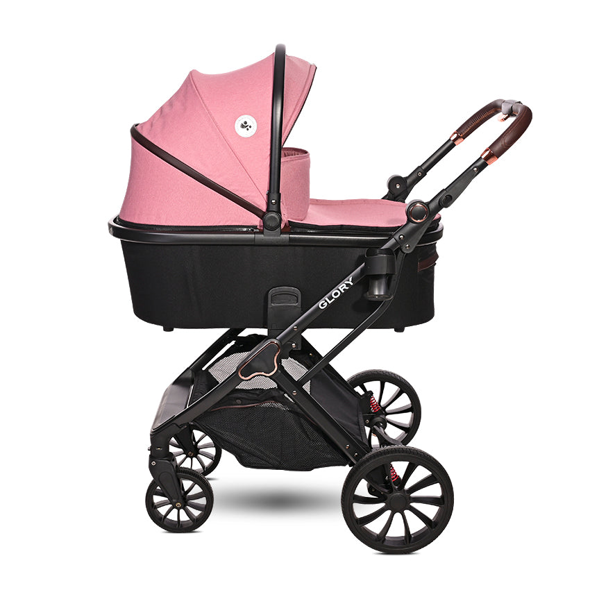 Carro de bebe Lorelli glory 2 en 1 rosa