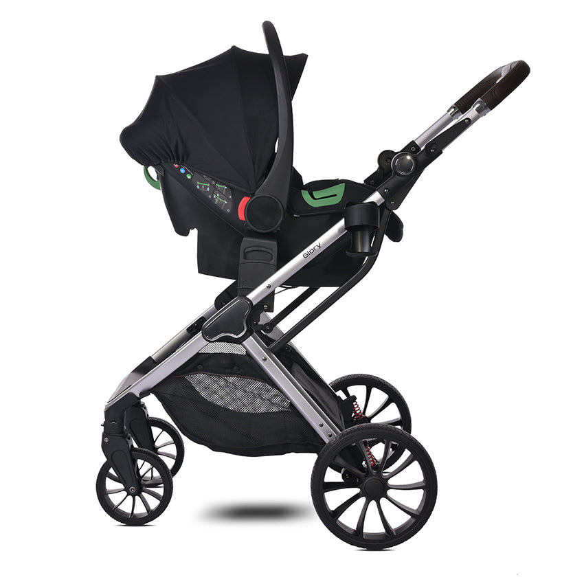 Carro de bebe Lorelli glory 3 en 1 gris