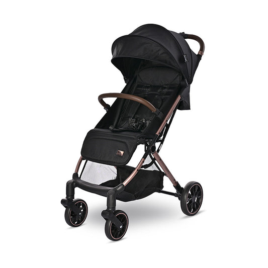 Silla de Paseo Ribera Lorelli Negra – Compacta, Elegante y Confortable para tu Bebé