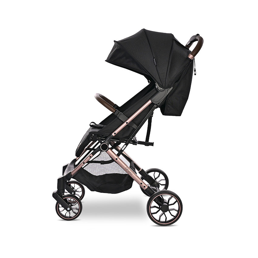 Silla de Paseo Ribera Lorelli Negra – Compacta, Elegante y Confortable para tu Bebé