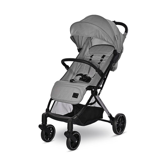 Silla de Paseo Ribera Lorelli Gris – Compacta, Elegante y Confortable para tu Bebé