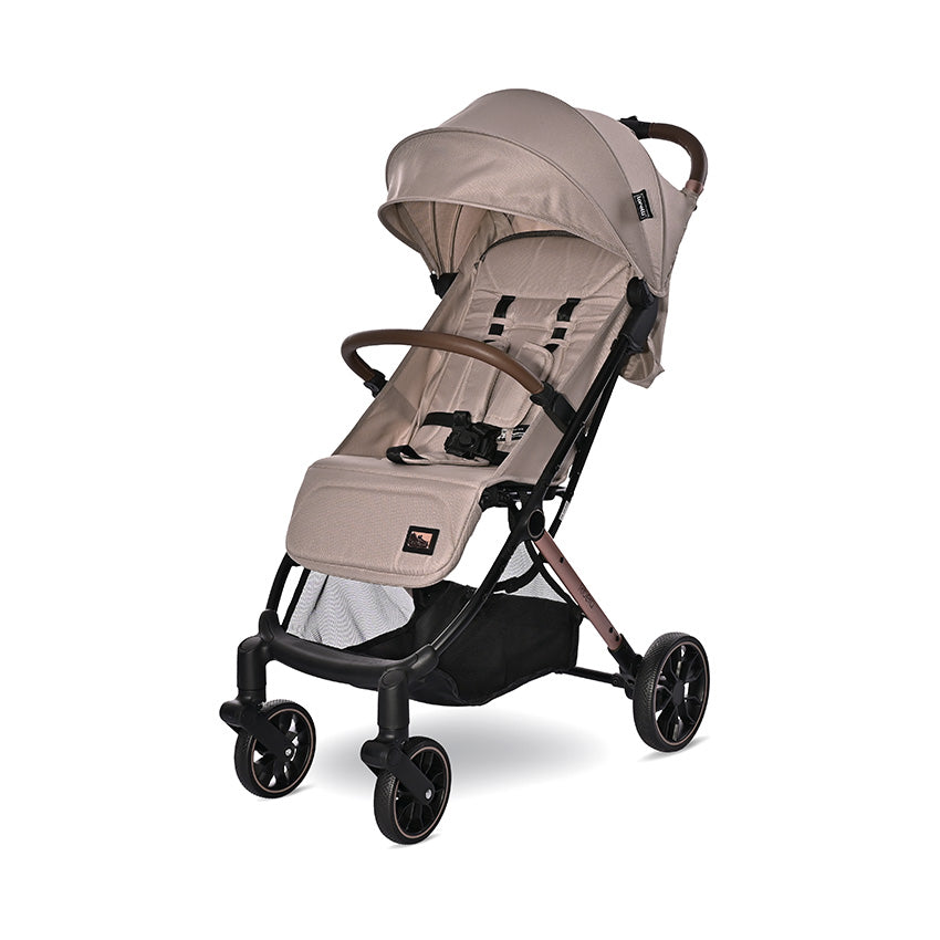 Silla de Paseo Ribera Lorelli Beige – Compacta, Elegante y Confortable para tu Bebé