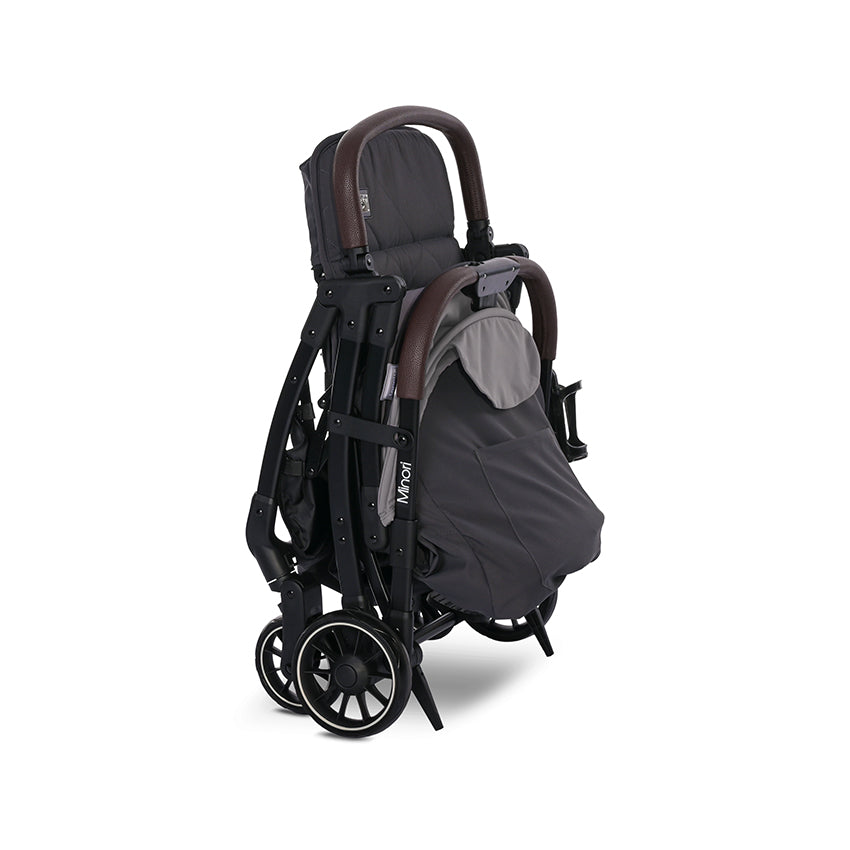 Silla de Paseo MINORI de Lorelli | Ligera, Compacta y Homologada hasta 22 kg gris