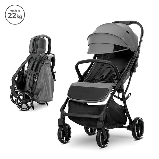 Silla de Paseo MINORI de Lorelli | Ligera, Compacta y Homologada hasta 22 kg gris