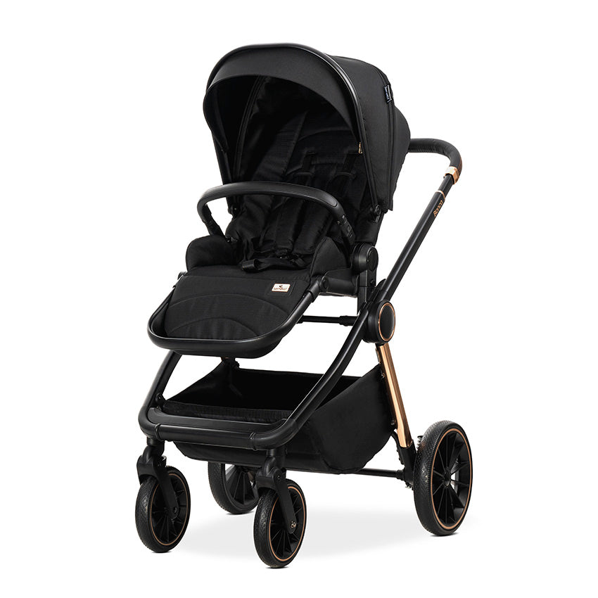 Carro de bebe Lorelli Bianca 3 en 1 negro