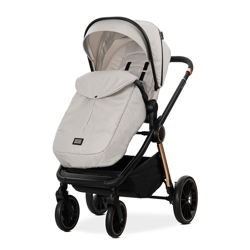 Carro de bebe Lorelli Bianca 3 en 1 beige claro