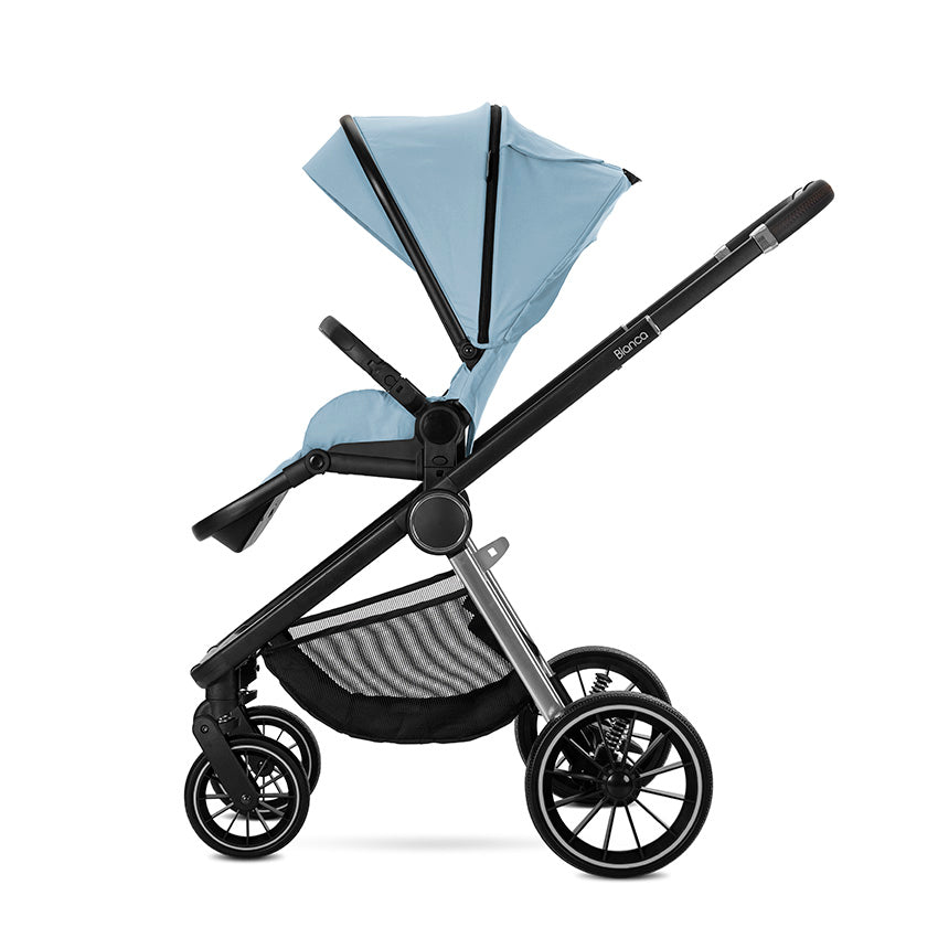 Carro de bebe Lorelli Bianca 3 en 1 azul