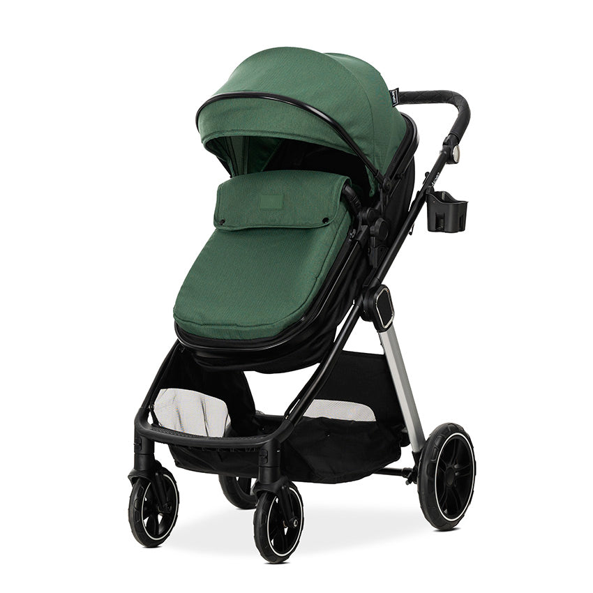 Carro de bebe Aspen de Lorelli 3 en 1 Convertible verde