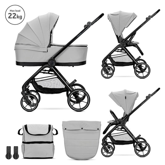 Carro de bebe Lorelli Venice 2 en 1 Gris