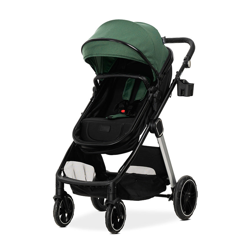 Carro de bebe Aspen de Lorelli 3 en 1 Convertible verde