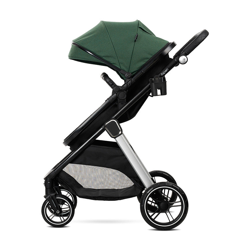 Carro de bebe Aspen de Lorelli 3 en 1 Convertible verde