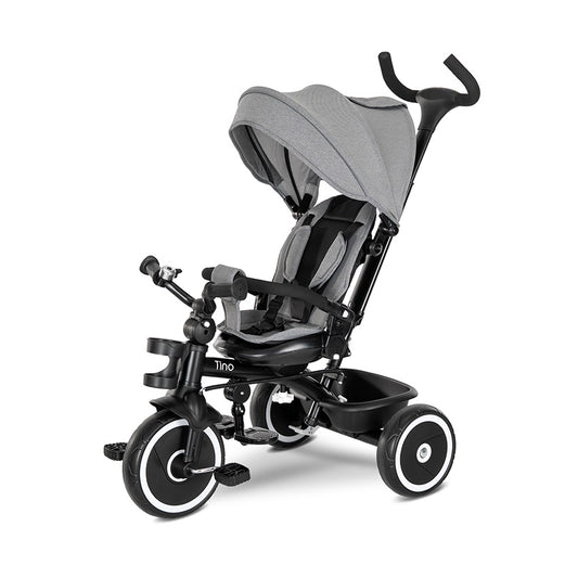 Triciclo Tino gris con rotacion de Lorelli