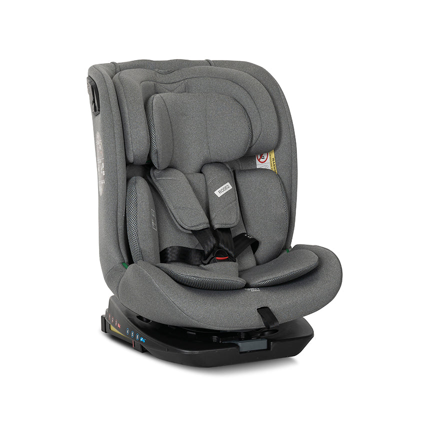 Silla de coche I-Size con isofix  modelo rodeo Lorelli gris