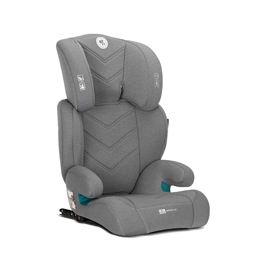 Silla de coche Lorelli GT i-Size | Uso con cinturón o Isofix, de 100 a 150 cm Gris
