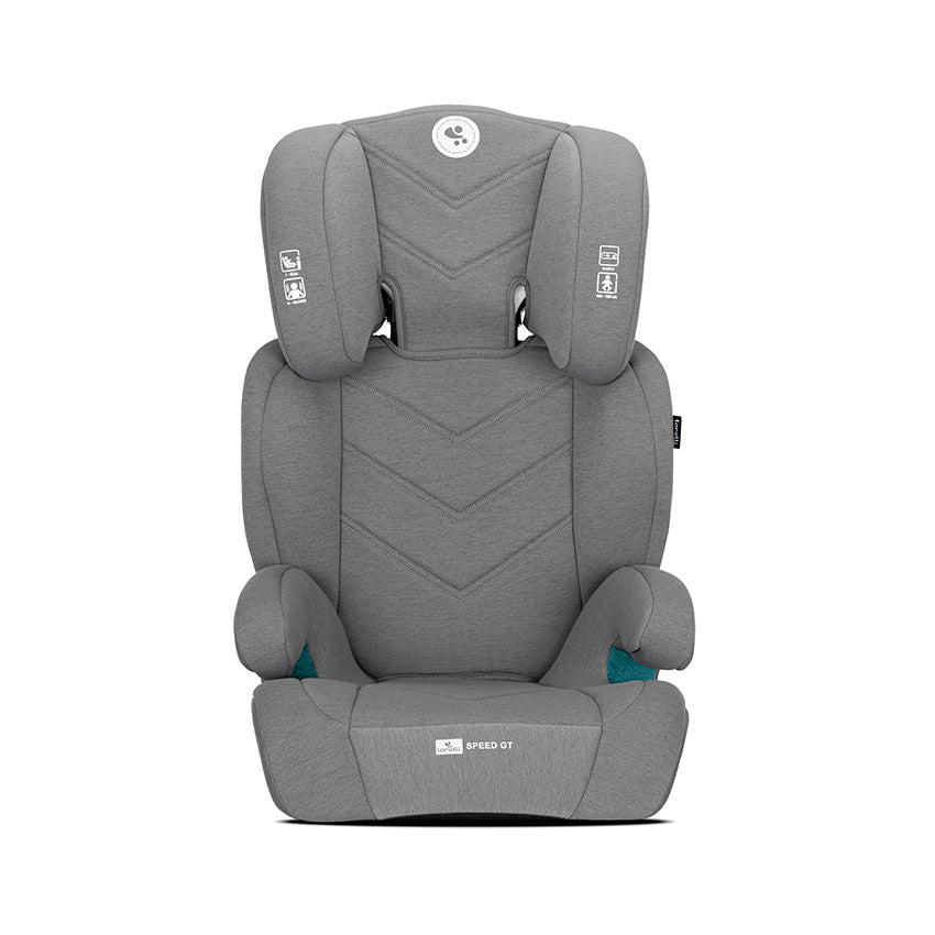 Silla de coche Lorelli GT i-Size | Uso con cinturón o Isofix, de 100 a 150 cm Gris