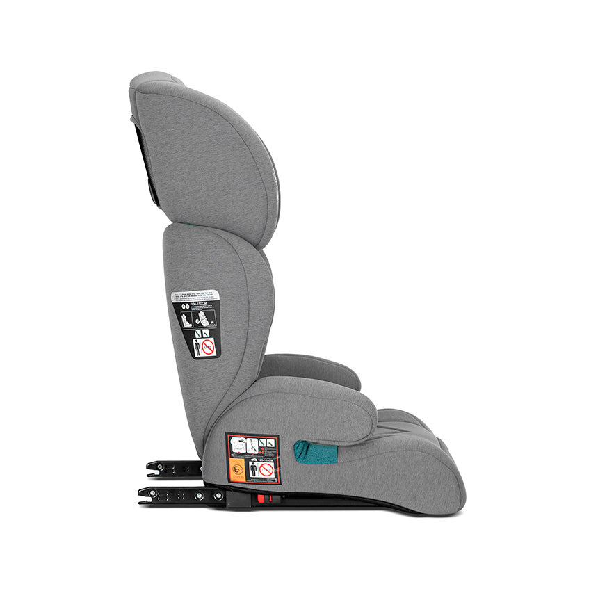 Silla de coche Lorelli GT i-Size | Uso con cinturón o Isofix, de 100 a 150 cm Gris