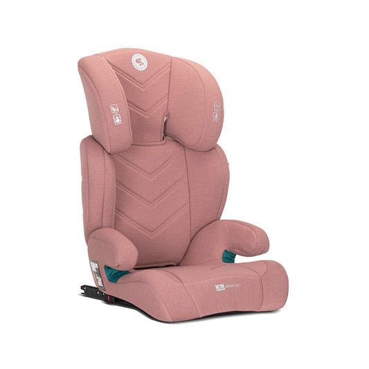 Silla de coche Lorelli GT i-Size | Uso con cinturón o Isofix, de 100 a 150 cm Rosa