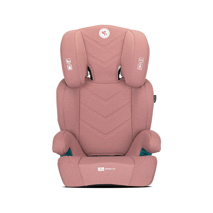 Silla de coche Lorelli GT i-Size | Uso con cinturón o Isofix, de 100 a 150 cm Rosa