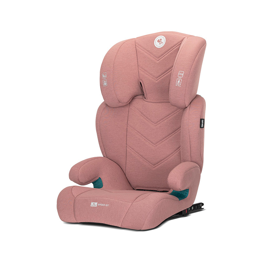 Silla de coche Lorelli GT i-Size | Uso con cinturón o Isofix, de 100 a 150 cm Rosa