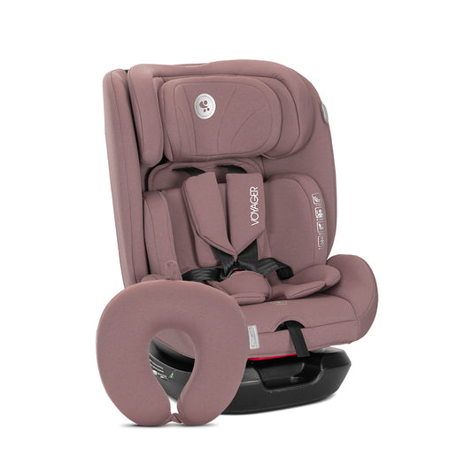 Silla de coche Voyager i-Size Lorelli con cinturón 40-150 cm rosa