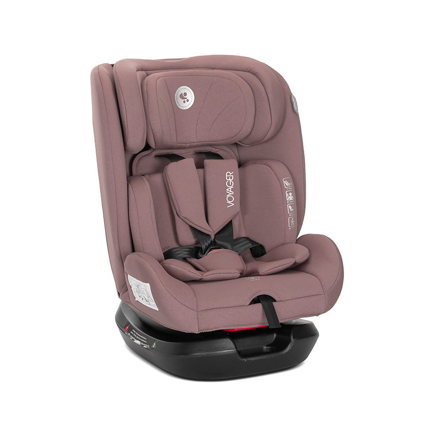 Silla de coche Voyager i-Size Lorelli con cinturón 40-150 cm rosa