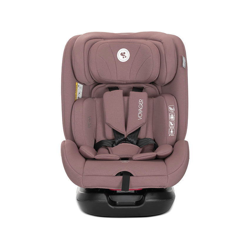 Silla de coche Voyager i-Size Lorelli con cinturón 40-150 cm rosa