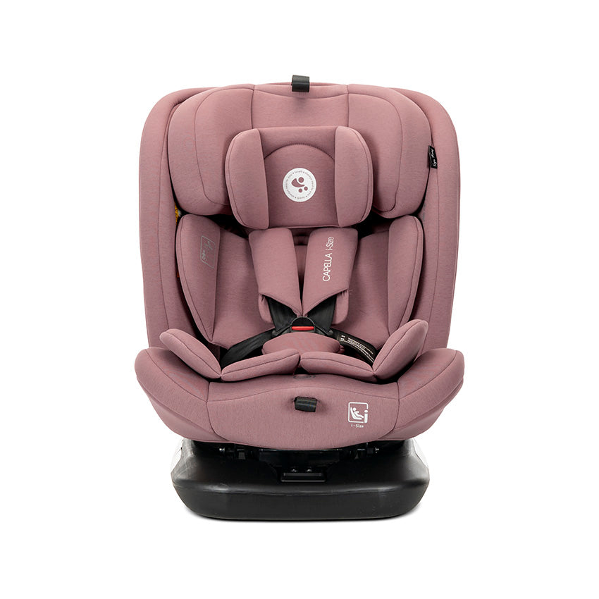 Silla de coche Capella 360º i-Size Lorelli rosa